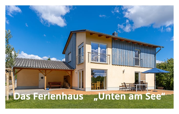 Ferienhaus Unten am See in der Uckermark